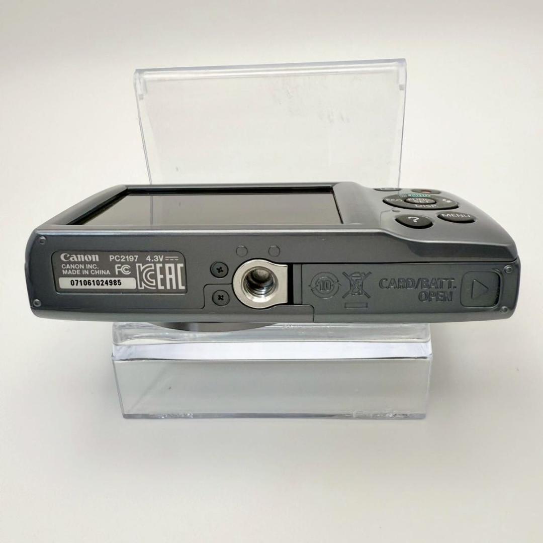 【美品：動作OK】Canon IXY 150 グレー デジカメ 99-7