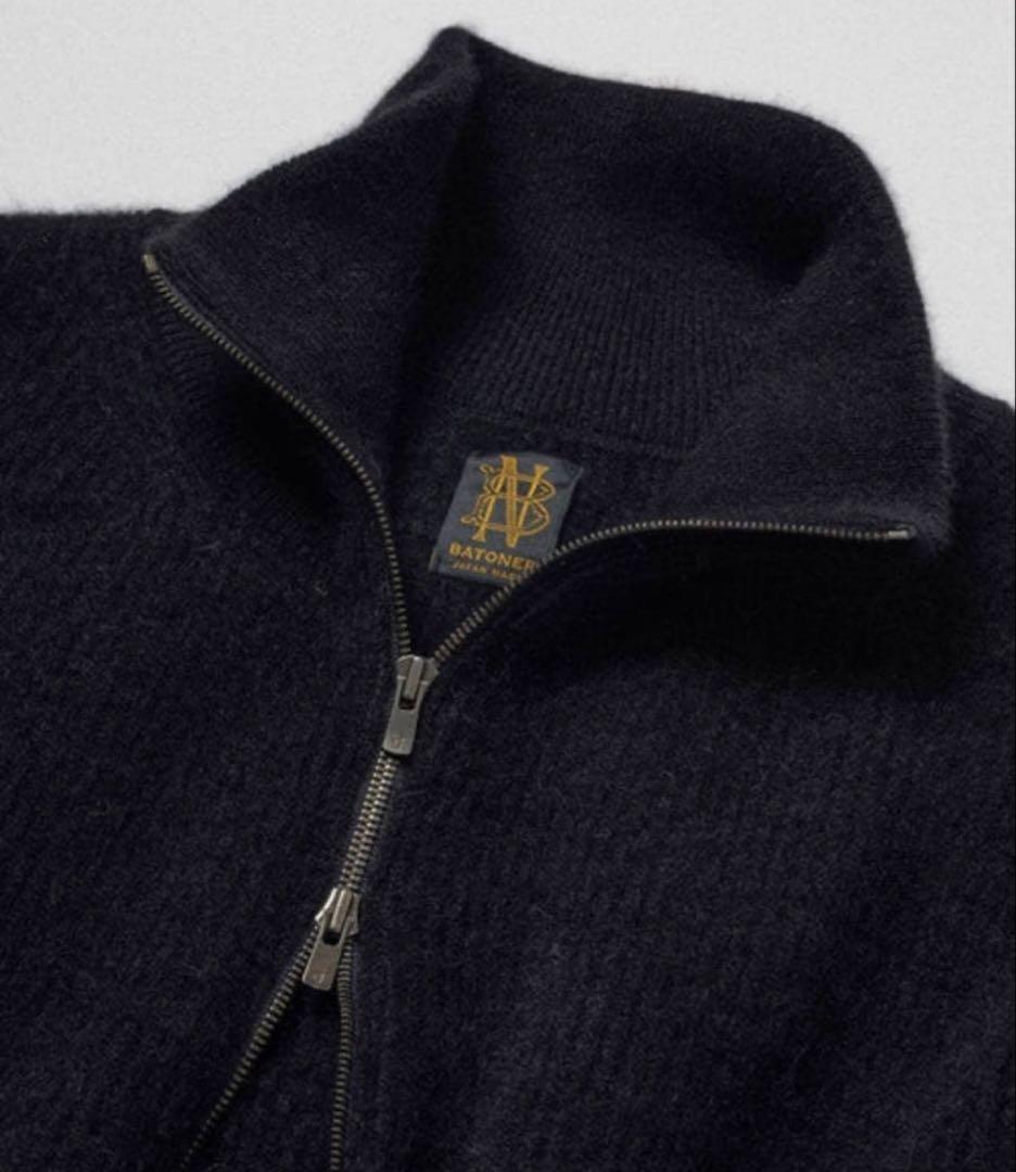 BATONER CASHMERE FOX DS KNITサイズ：2