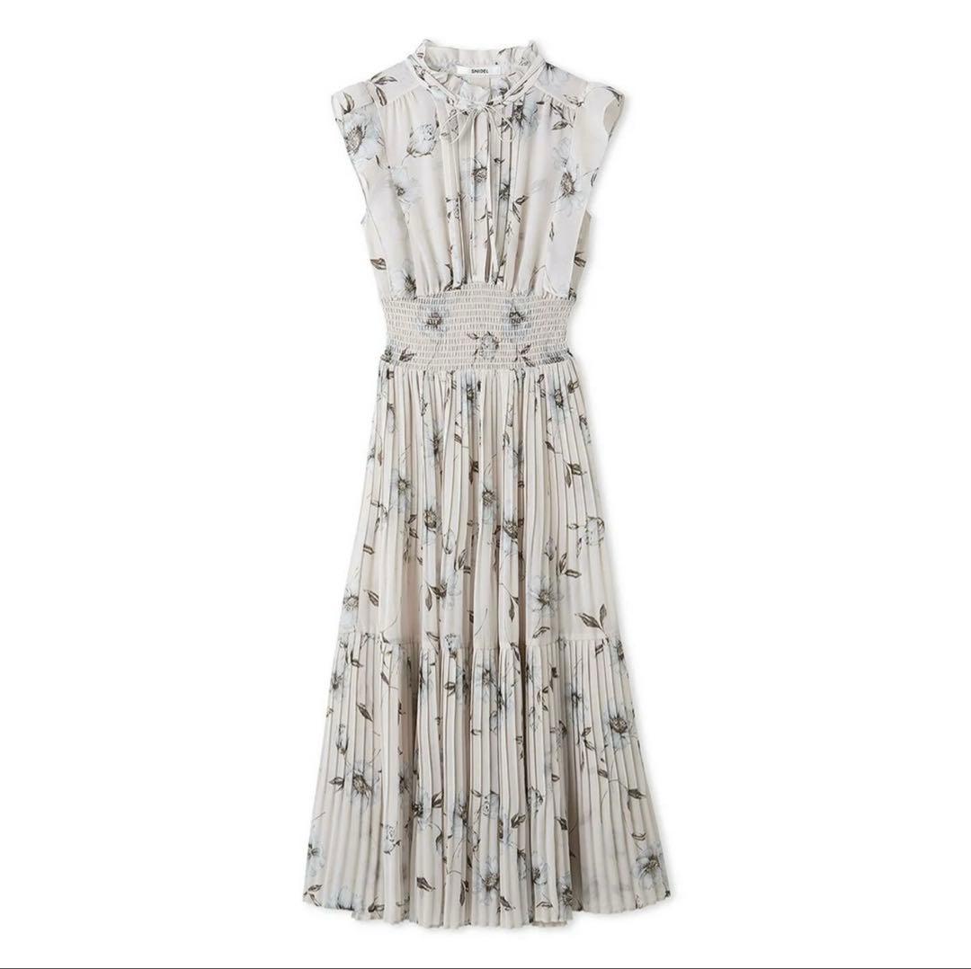 【SNIDEL】Sustainable20周年プリントワンピース R