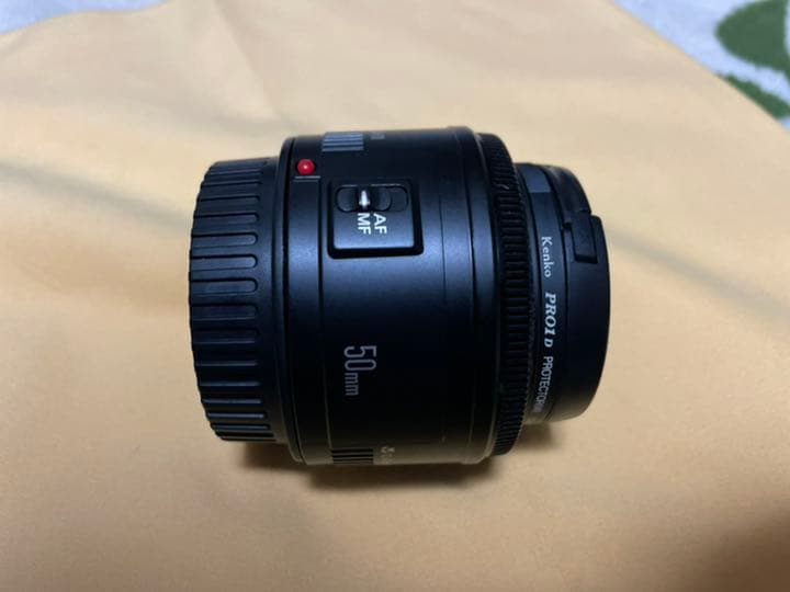 Canon EF50F1.8 2 純正　プロテクター付き