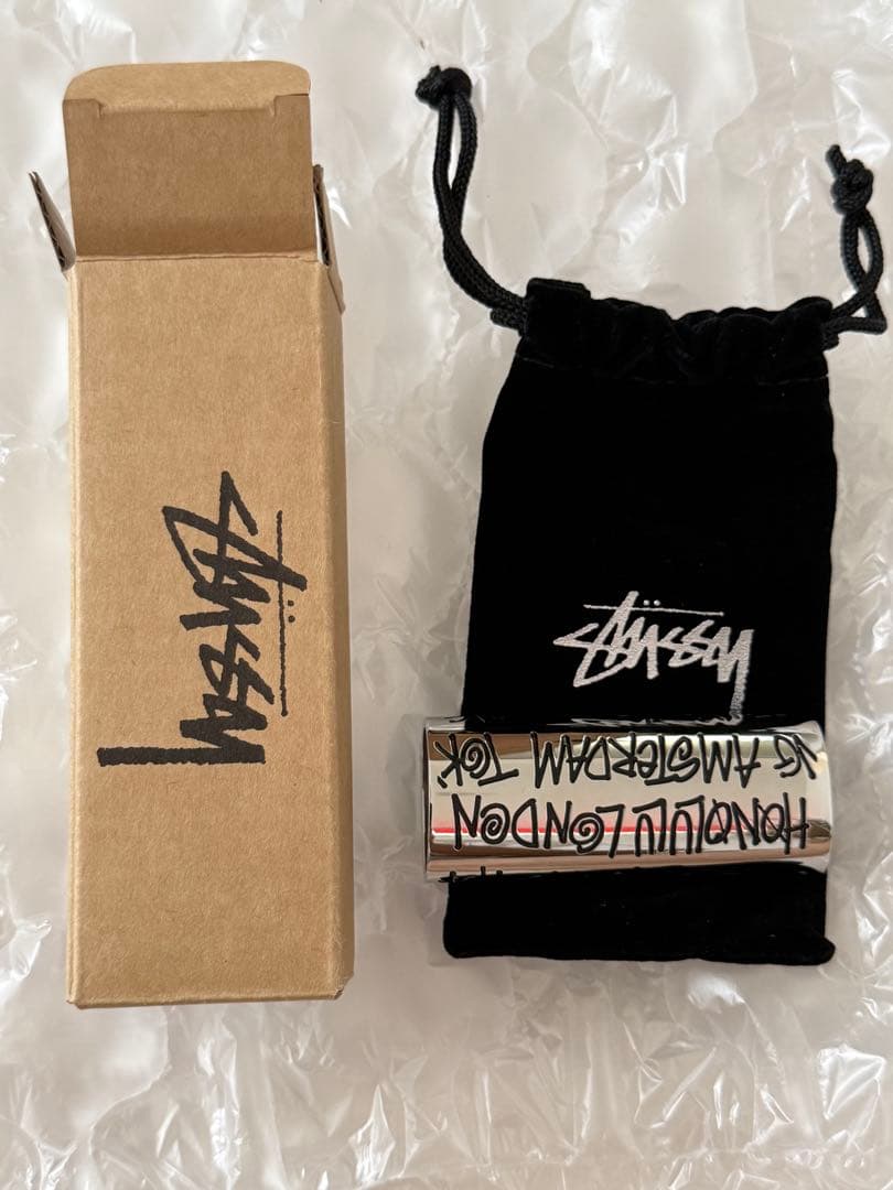 アクセサリー Stussy City l Lighter Case Silver