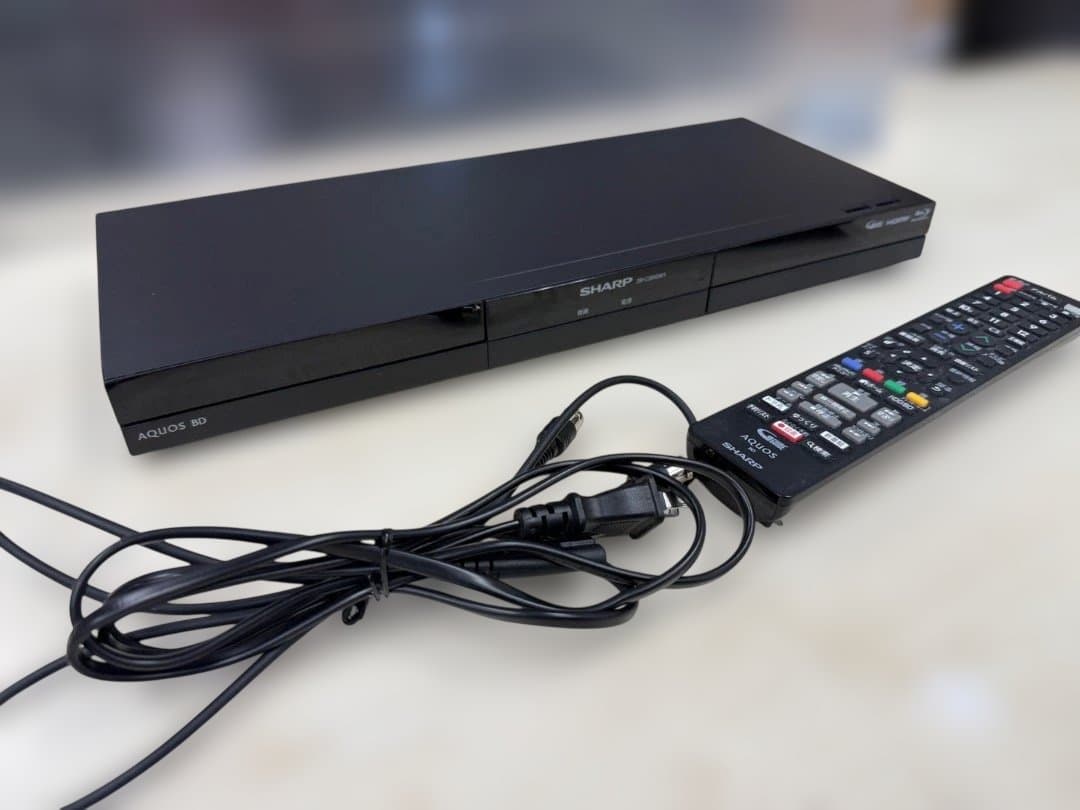 ★中古美品格安！SHARP AQUOS ブルーレイレコーダー 2B-C20GW1