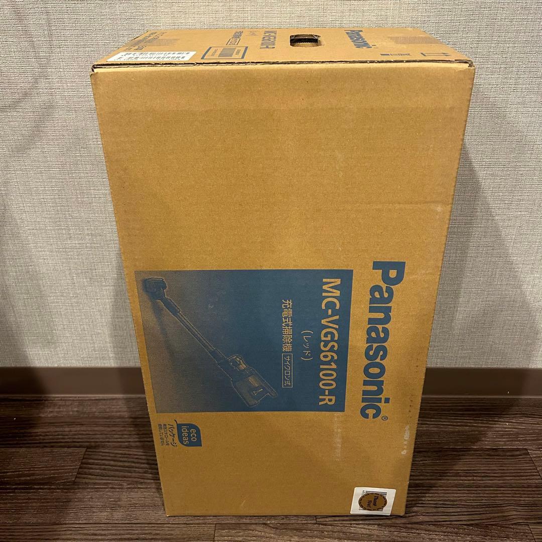 パナソニック 充電式掃除機 サイクロン MC-VGS6100-R