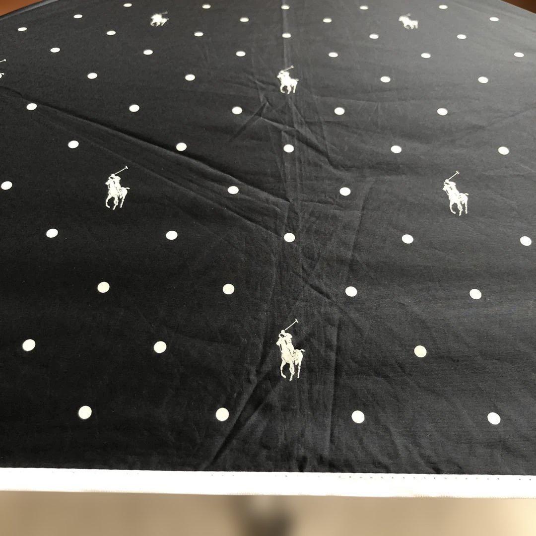 ラルフローレン 折りたたみ傘 日傘 雨傘 傘 晴雨兼用 一級遮光 UV ブラック