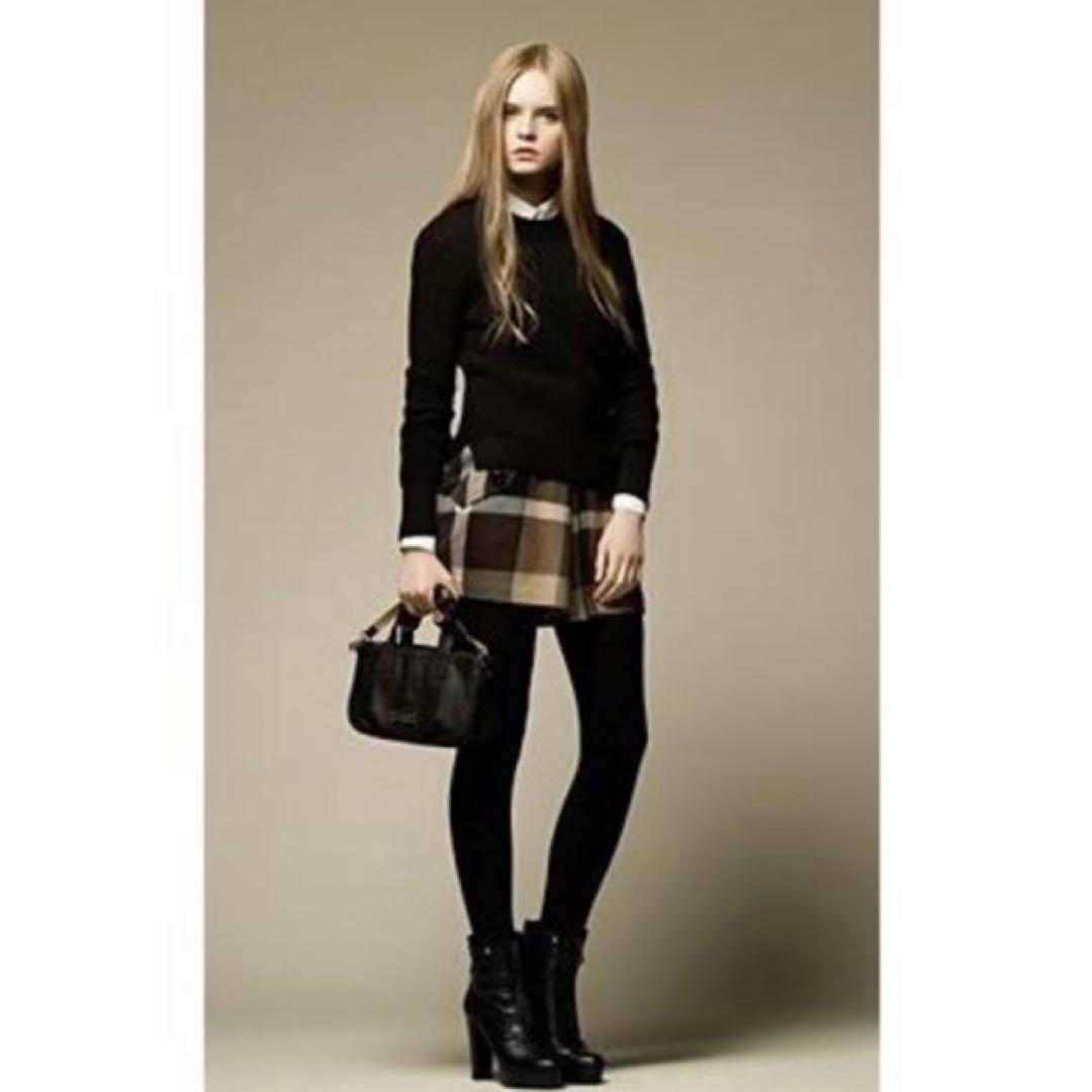 パンツ BURBERRY BLUE LABEL wool short pants y2k