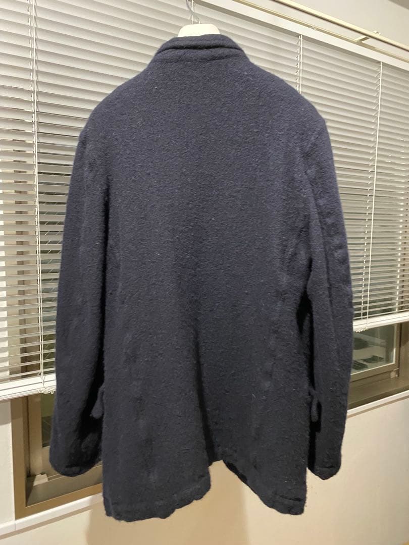 マ*蔵様 COMME des GARÇONS SHIRT ネイビー 縮絨ジャケッ