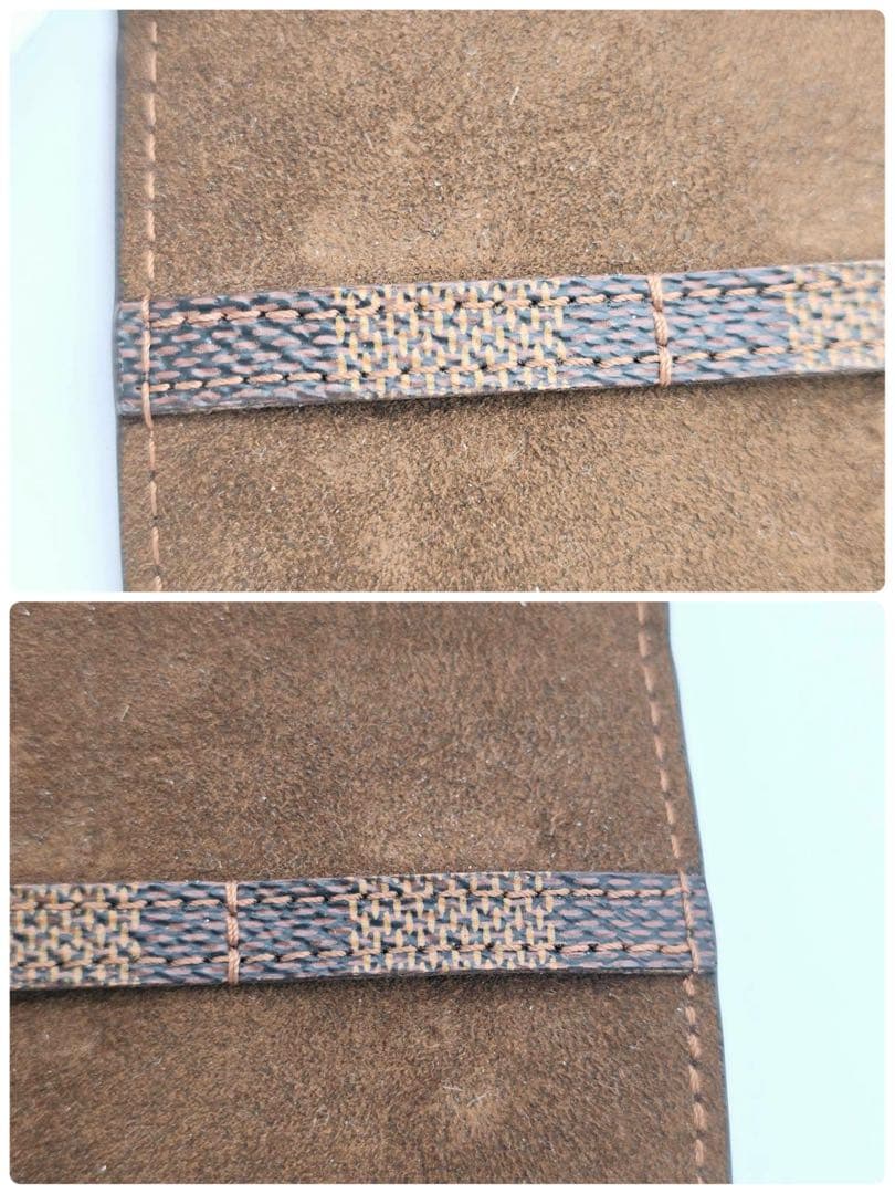 美品★ルイヴィトン★ カフス ブトン ドゥ マンシェット キャヴァリエ ダミエ.