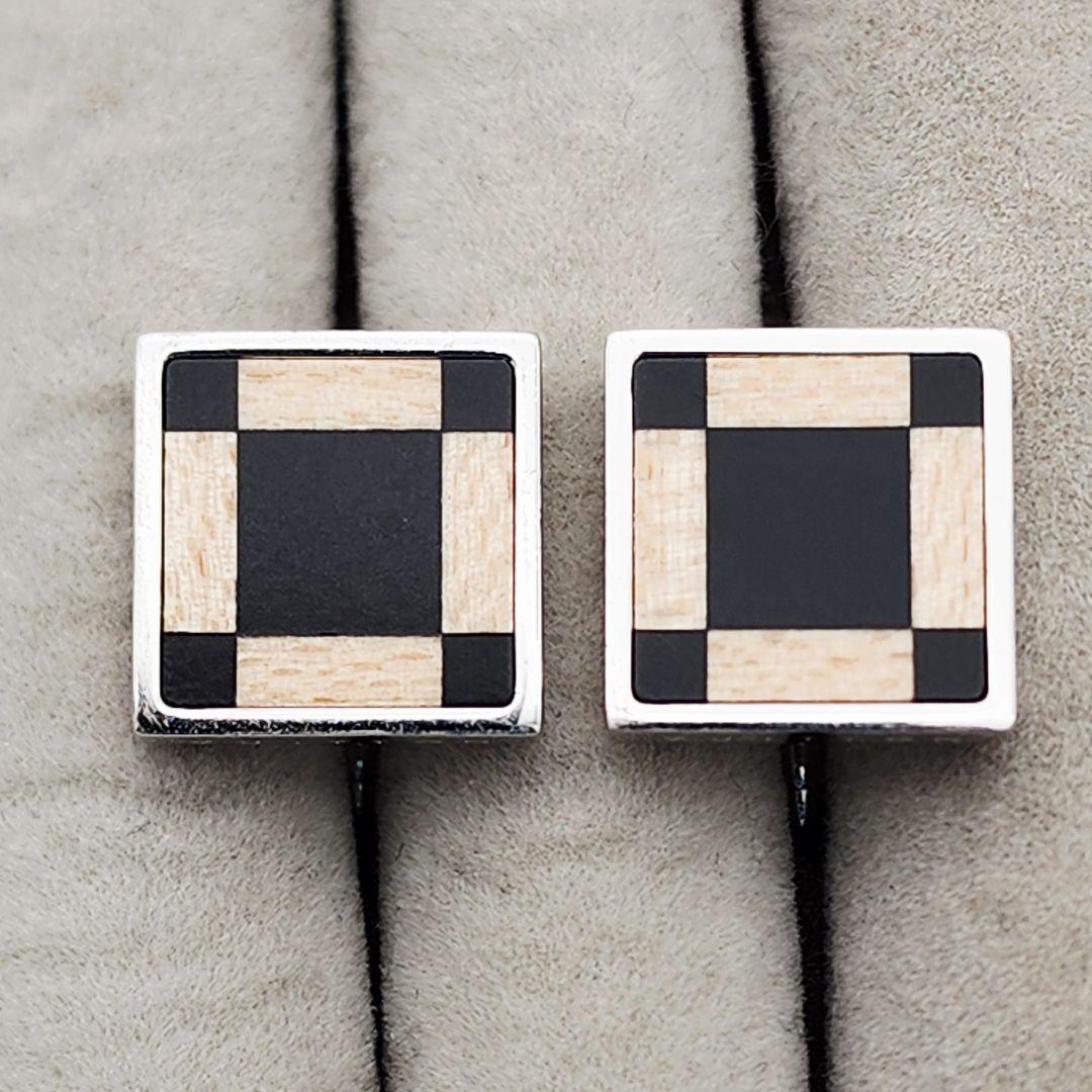 美品★ルイヴィトン★ カフス ブトン ドゥ マンシェット キャヴァリエ ダミエ.