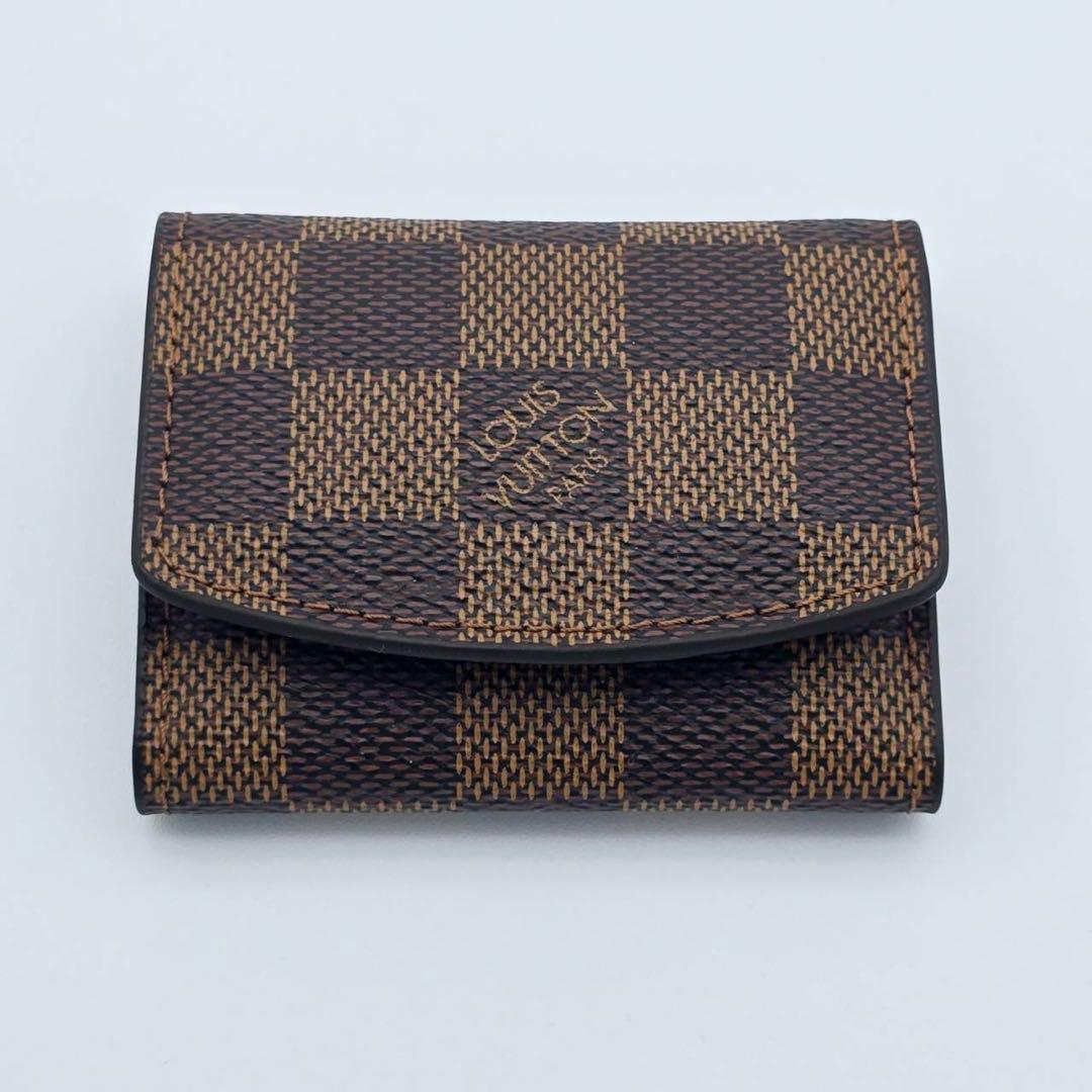 美品★ルイヴィトン★ カフス ブトン ドゥ マンシェット キャヴァリエ ダミエ.