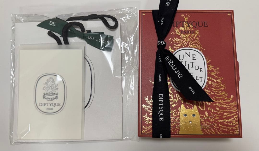 diptyque サプライズブック ミニキャンドルセット クリスマスコフレ