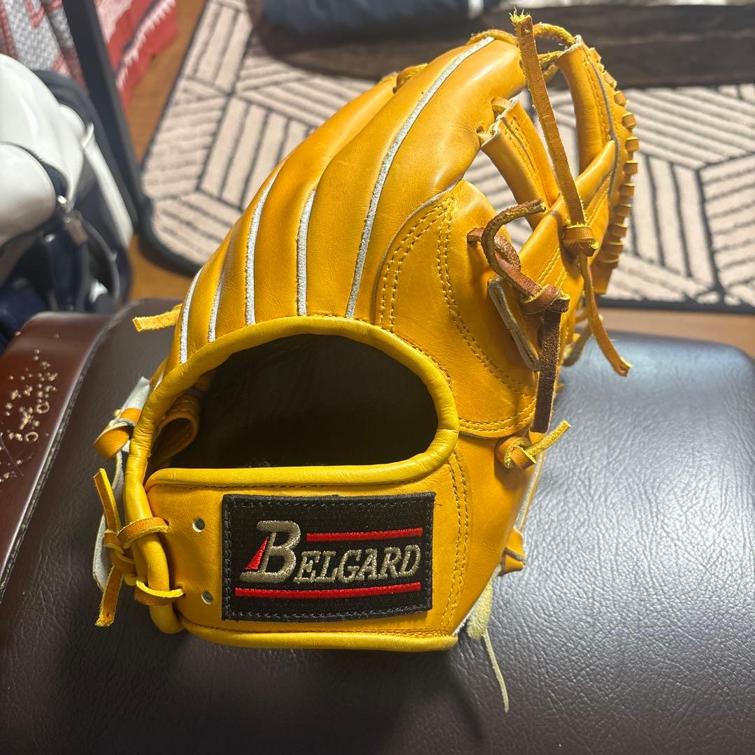 き*ま様 最終値下げ　ベルガード　アトムズ　硬式内野　良革　良型