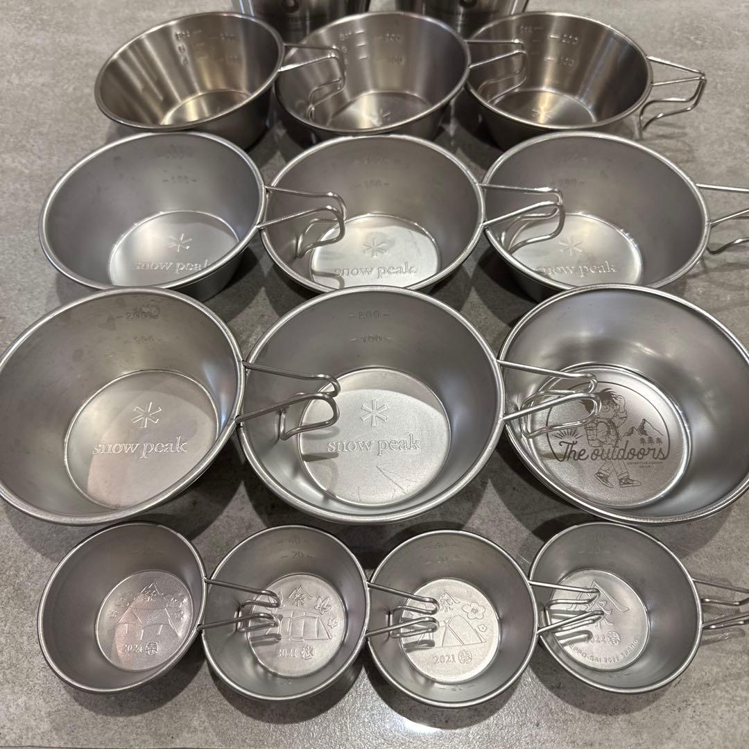 スノーピーク　シェラカップまとめ