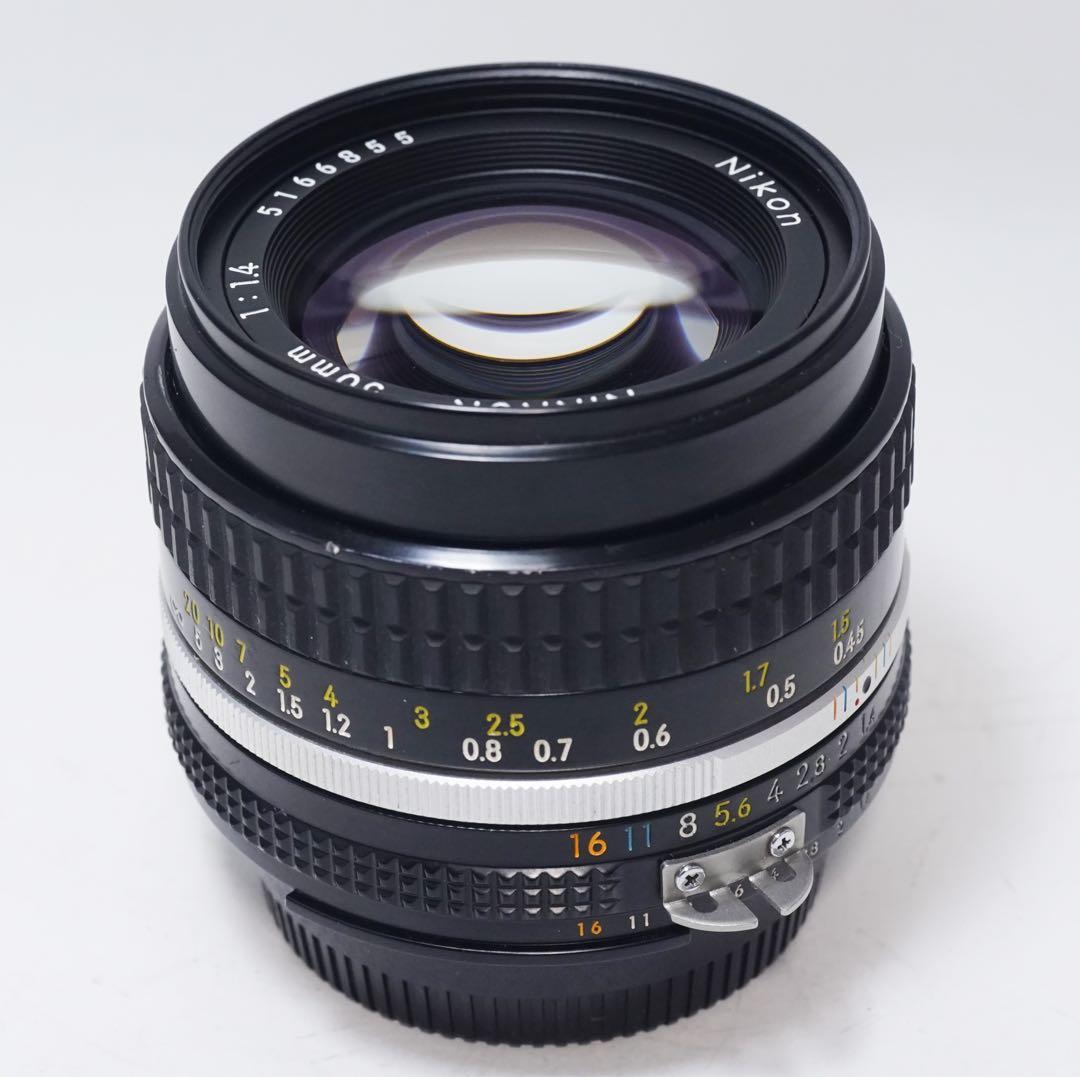 美品 Nikon ai-s NIKKOR 50mm f1.4