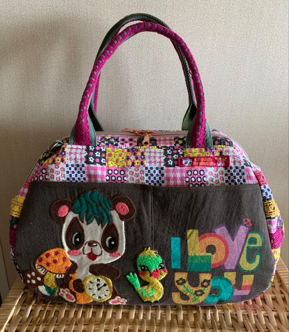 【SA】ワイヤー口金ボストンバッグ(M×2)(L×1)