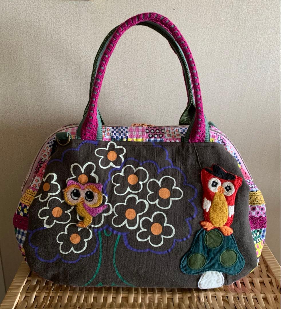 【SA】ワイヤー口金ボストンバッグ(M×2)(L×1)