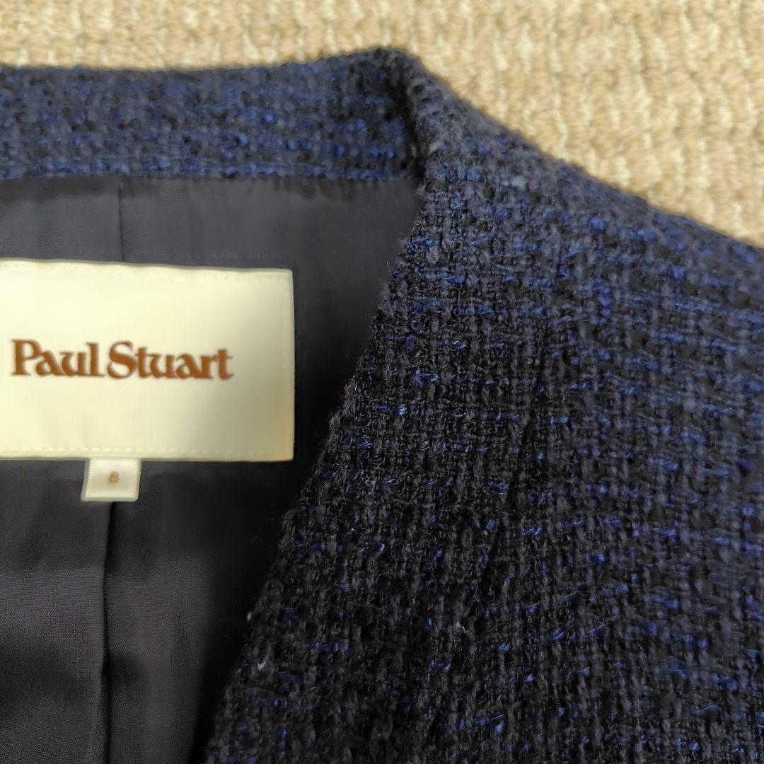 Paul Stuart セットアップスーツ 紺 8 上品 フォーマル セレモニー