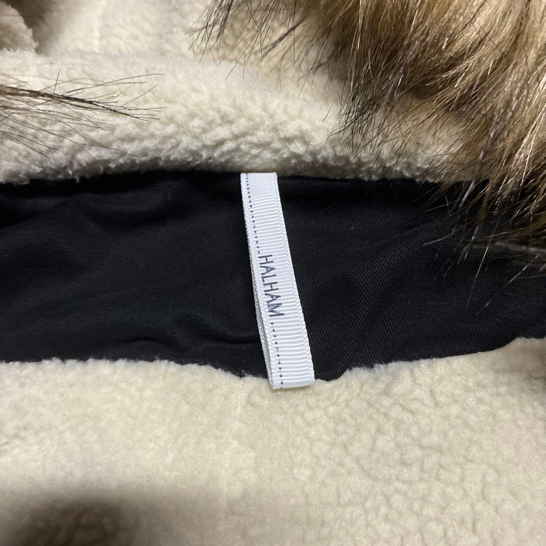 ダークコア　グランジ　モッズコート　y2k 平成　お兄系　ファー　ダブルジップ