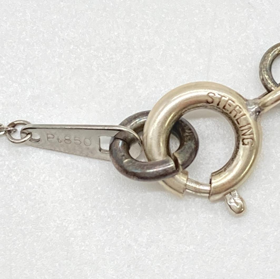 大粒 1.3ct 天然ダイヤモンド ネックレス Pt900 1粒ダイヤ