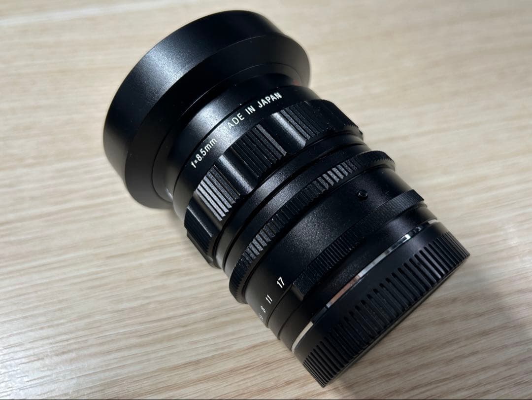 【室内使用のみ】KOWA PROMINAR 8.5mm F2.8 ブラック