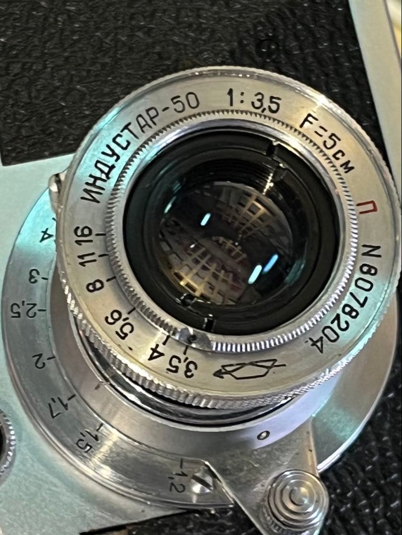 バルナックライカの完成形 IIIf セルフ付 + Industar-50 美品