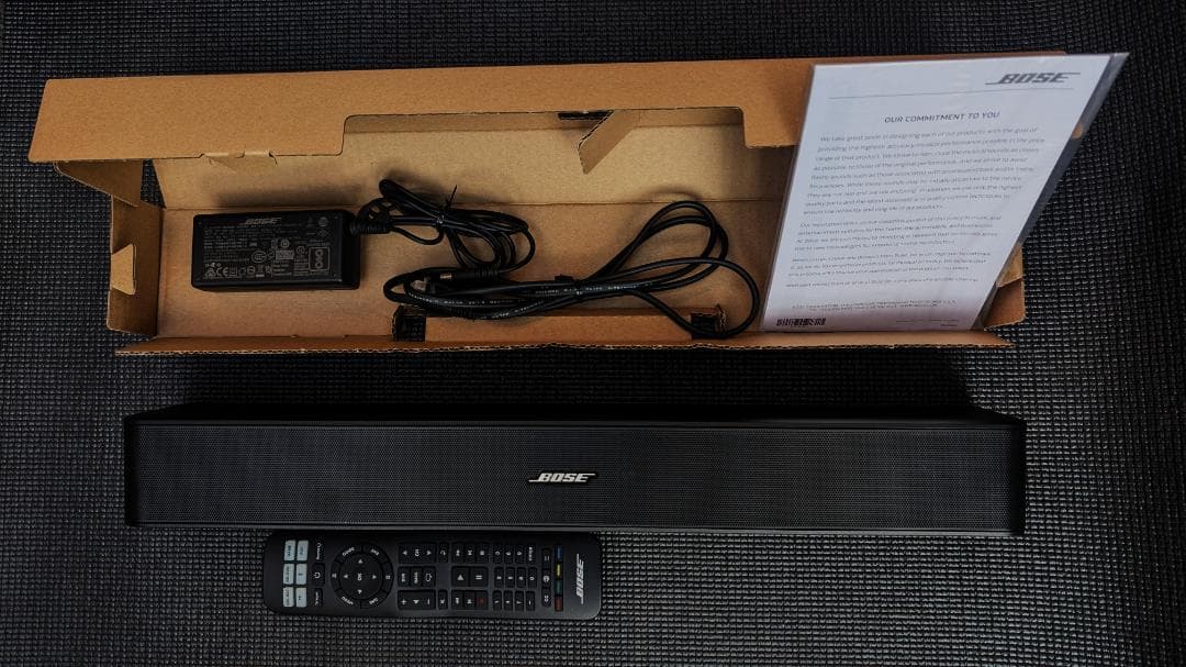 Bose Solo 5 TV sound system ワイヤレスサウンドバー