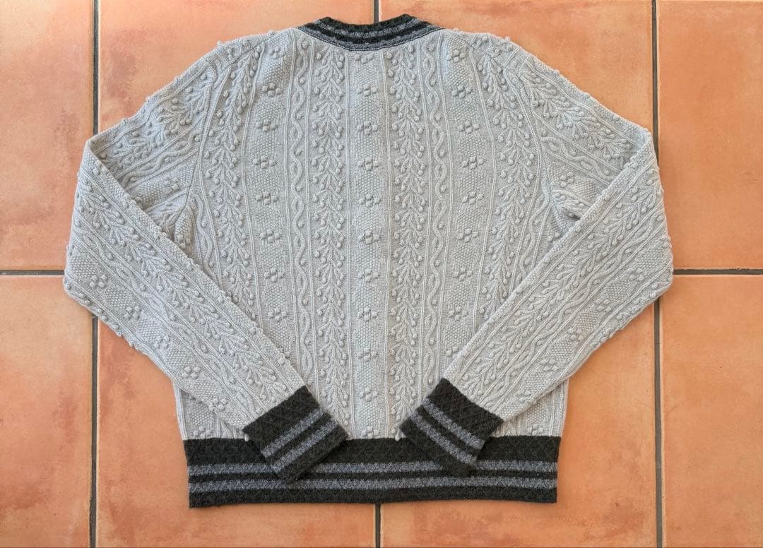 CHANEL シャネル CCジュエル ボタン カシミア カーディガン