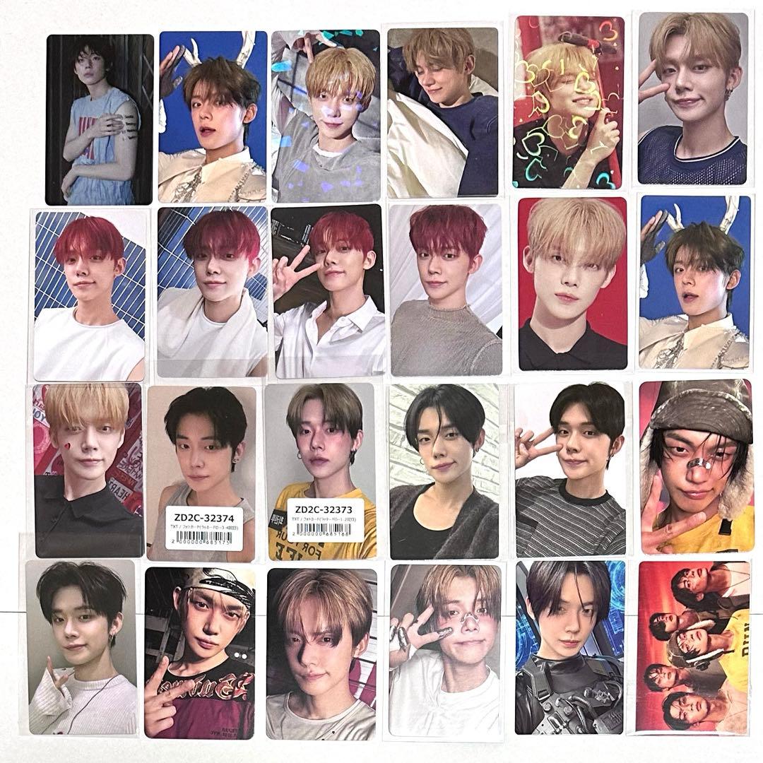 TXT ヨンジュン　ラキドロ　中華　特典　アルバムトレカ　全て公式　120枚