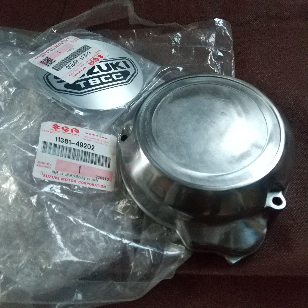 M*X様 GSX1100Sカタナ 純正 ポイントカバー エンブレム バッジ