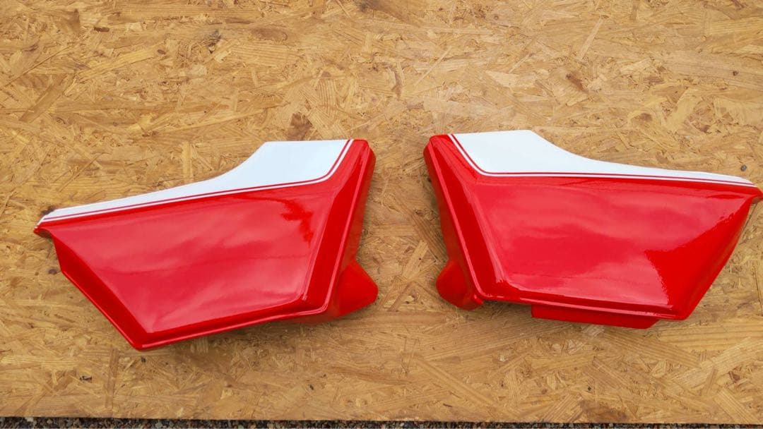 CB250N CB400Nタンク、サイドカバー外装セット