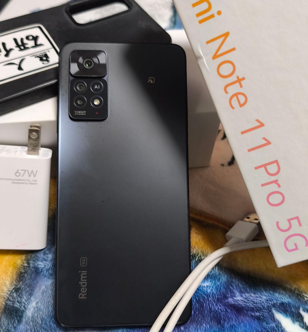 【美品】Xiaomi Redmi Note 11 Pro 5G 本体