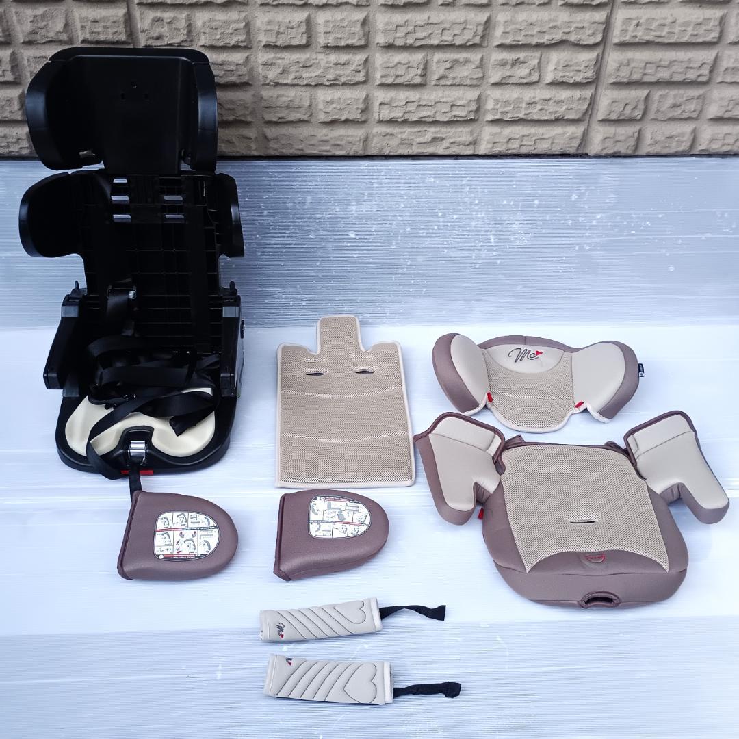 【美品】マムズキャリー ポータブルカーシートII チャイルドシート ISOFIX