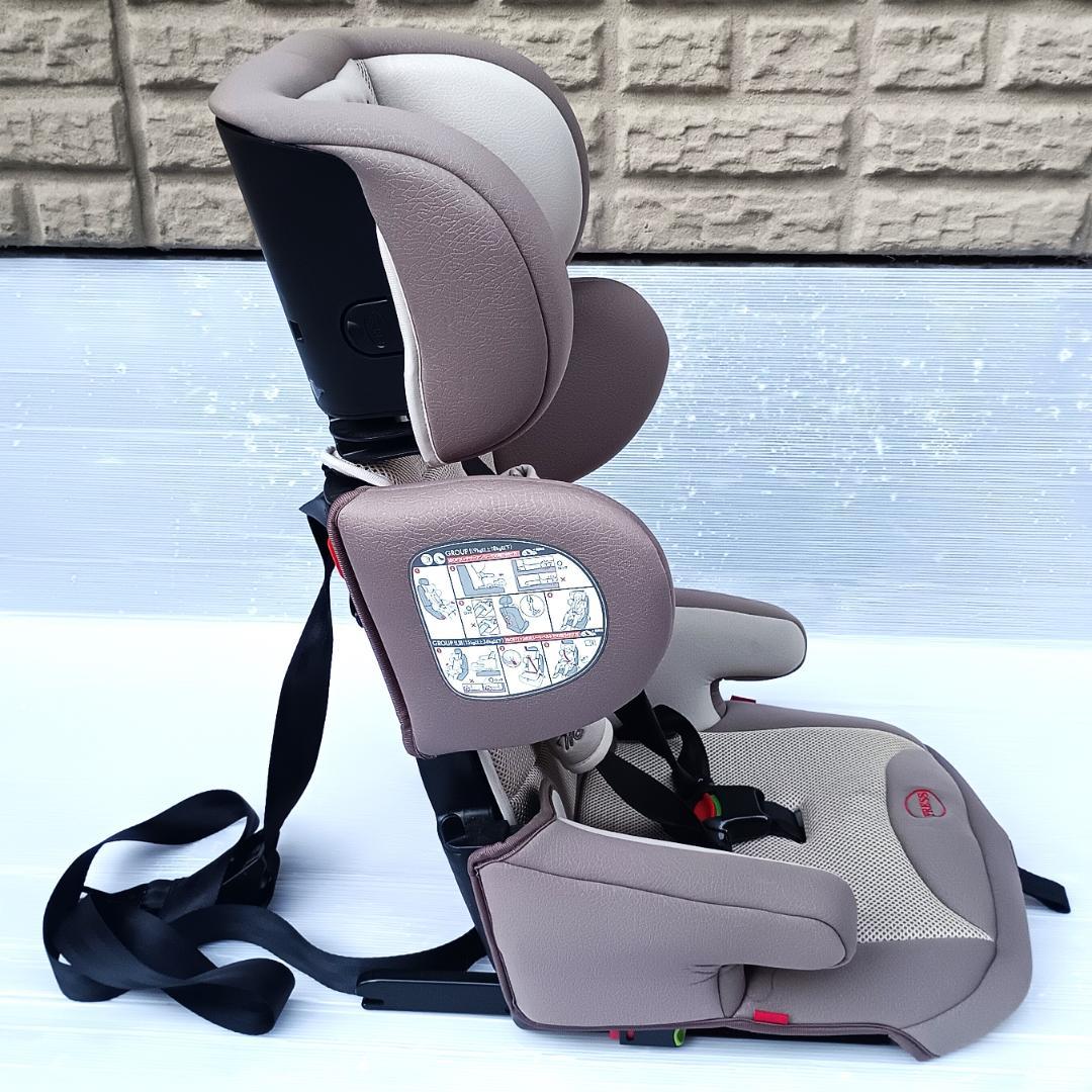 【美品】マムズキャリー ポータブルカーシートII チャイルドシート ISOFIX