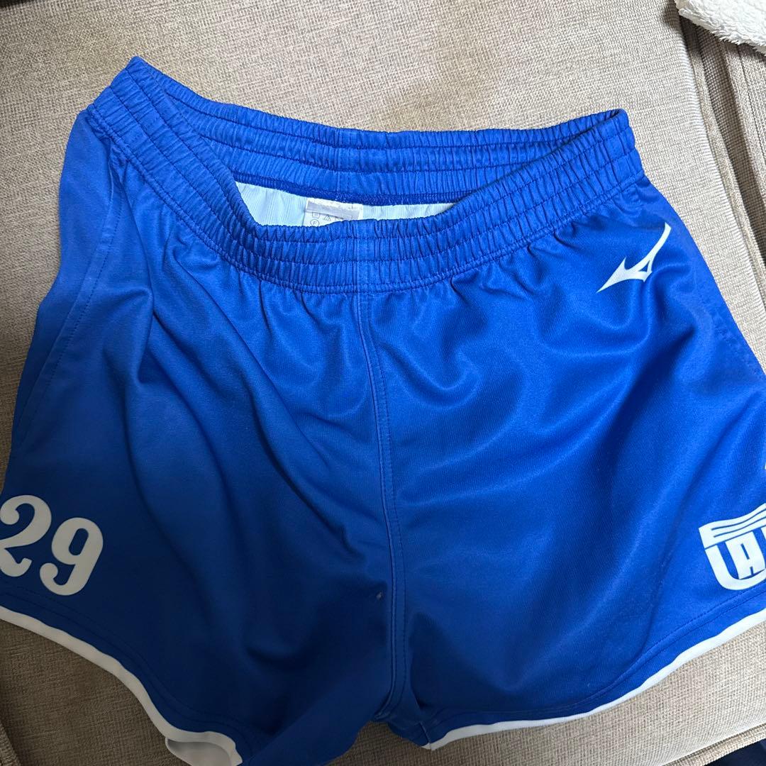 Mizuno バレーボールパンツ 青 XO 29