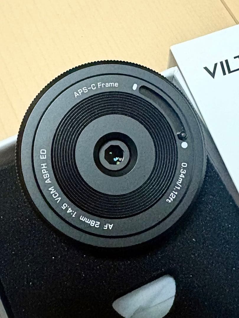 VILTROX AF 28mm f/4.5 XF BLACK 美品