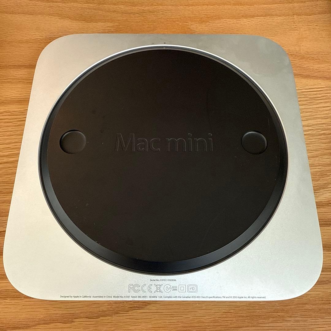 Mac mini Mid 2010 メモリ16GB/SSD250GB換装済み
