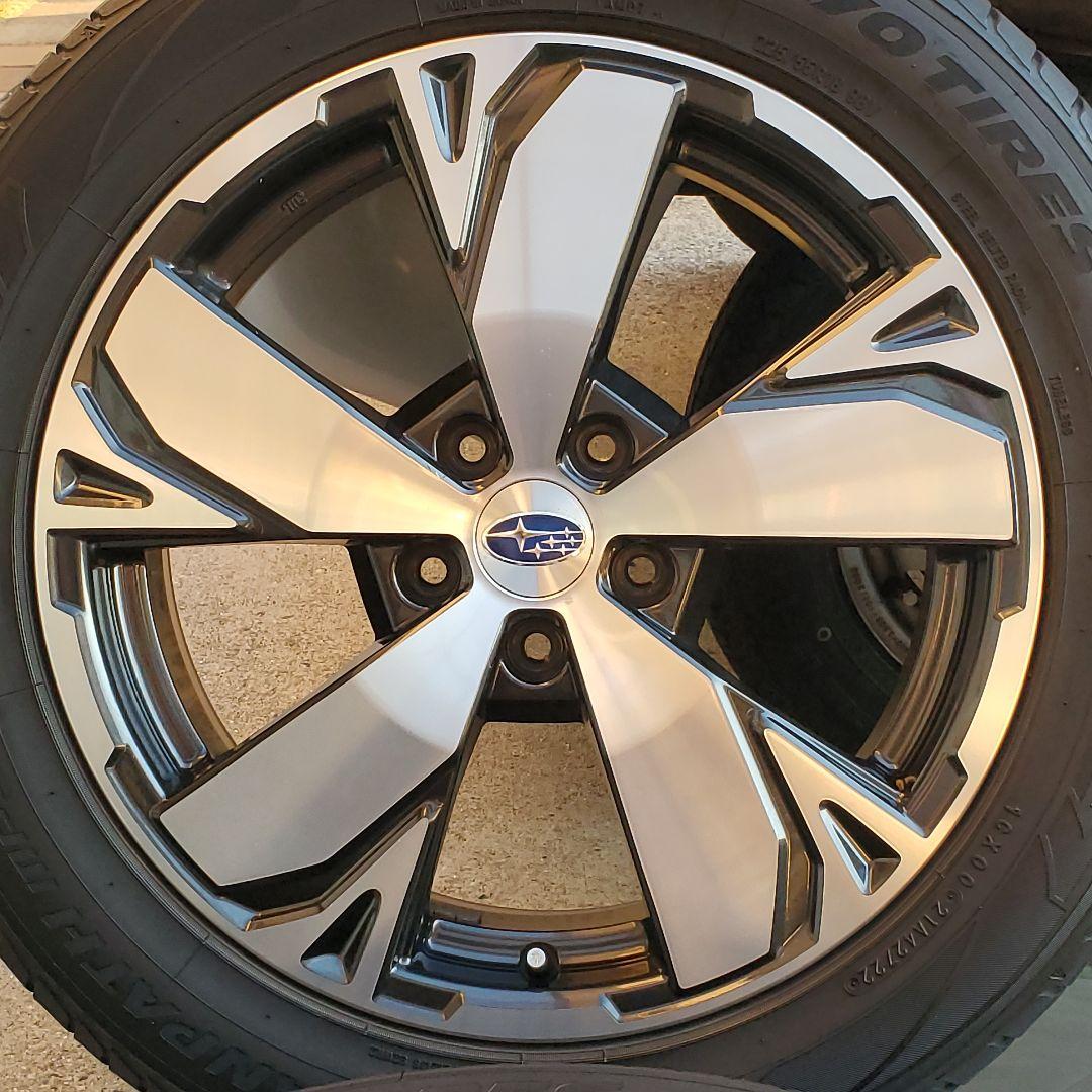 シンさん①❗フォレスターSKEアドバンス❗純正アルミ❗225/55R18❗