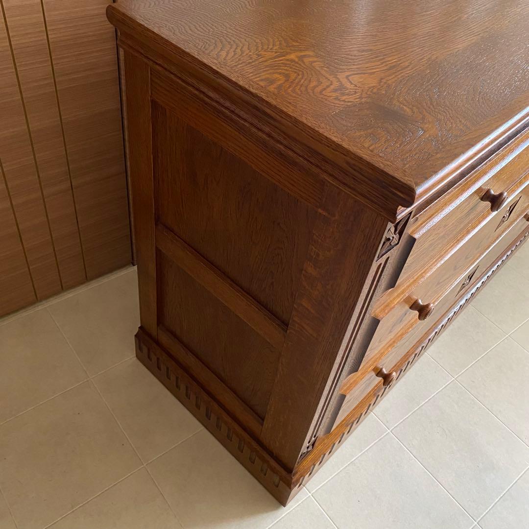 葉山家具　葉山ガーデン　勇峰工芸　英国カントリー　チェスト　箪笥　サイドボード