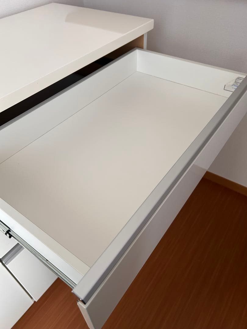 【断捨離中！様】ホワイトキッチンカウンター 4引き出し１扉