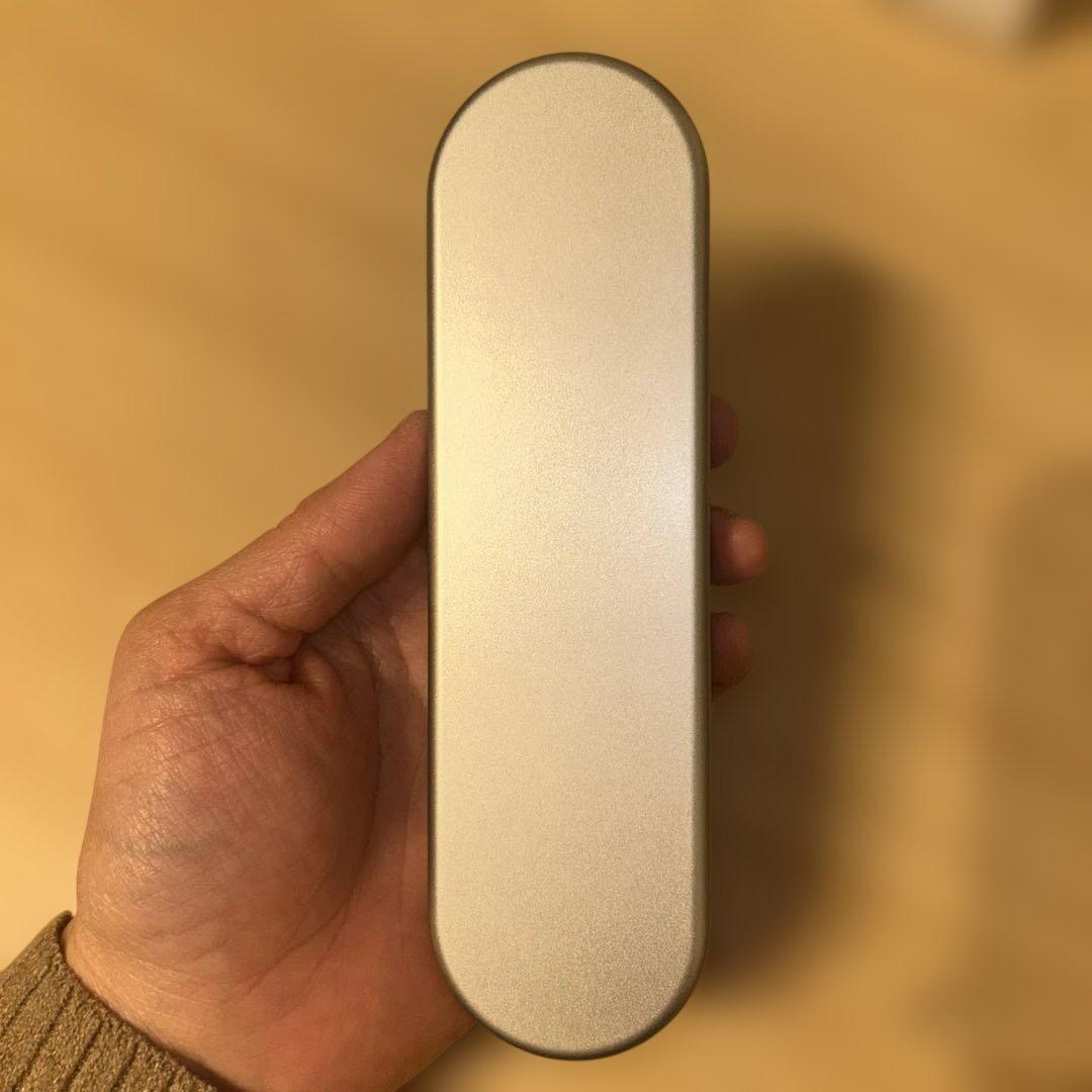 SALONIA 美顔器　 EMS LIFT ブラシ　シルバー 電気ブラシ