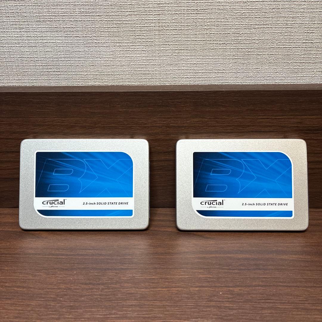 T*n様 Crucial BX200 2.5インチ SSD 480GB × 2台