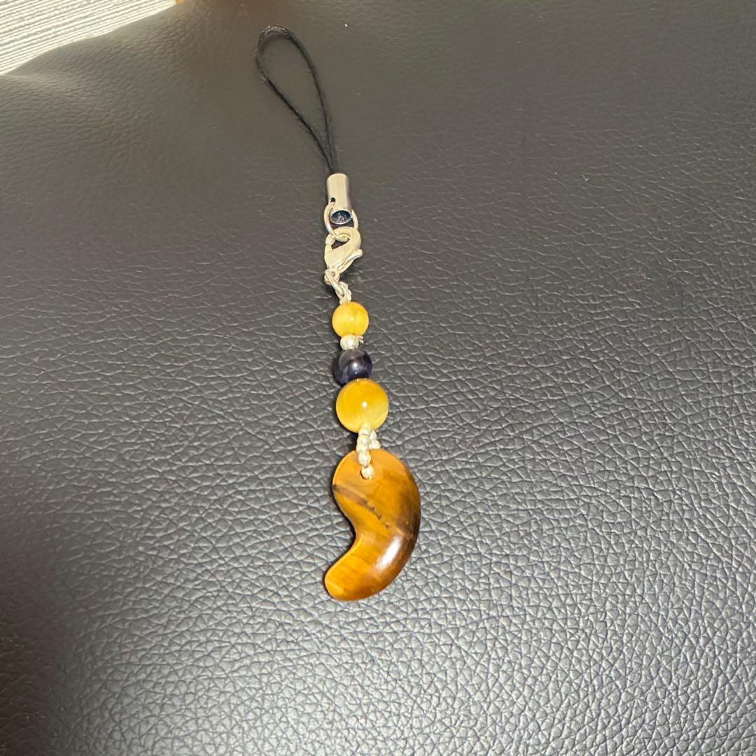 【ゴールデンタイガーアイ勾玉】大和の霊力込めてます！金運、成功運に強すぎる！