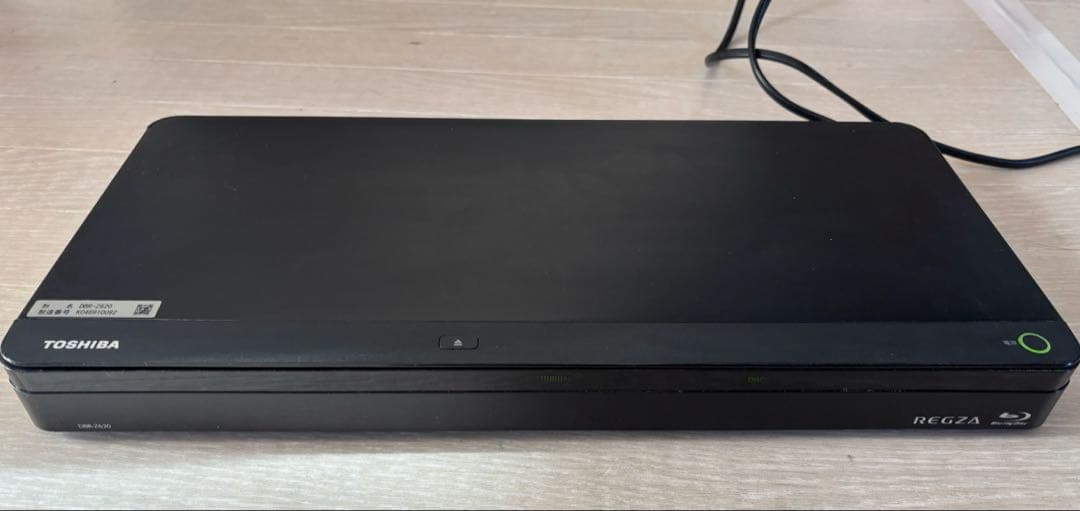 TOSHIBA REGZA HDD&ブルーレイディスクレコーダーDBR-Z620