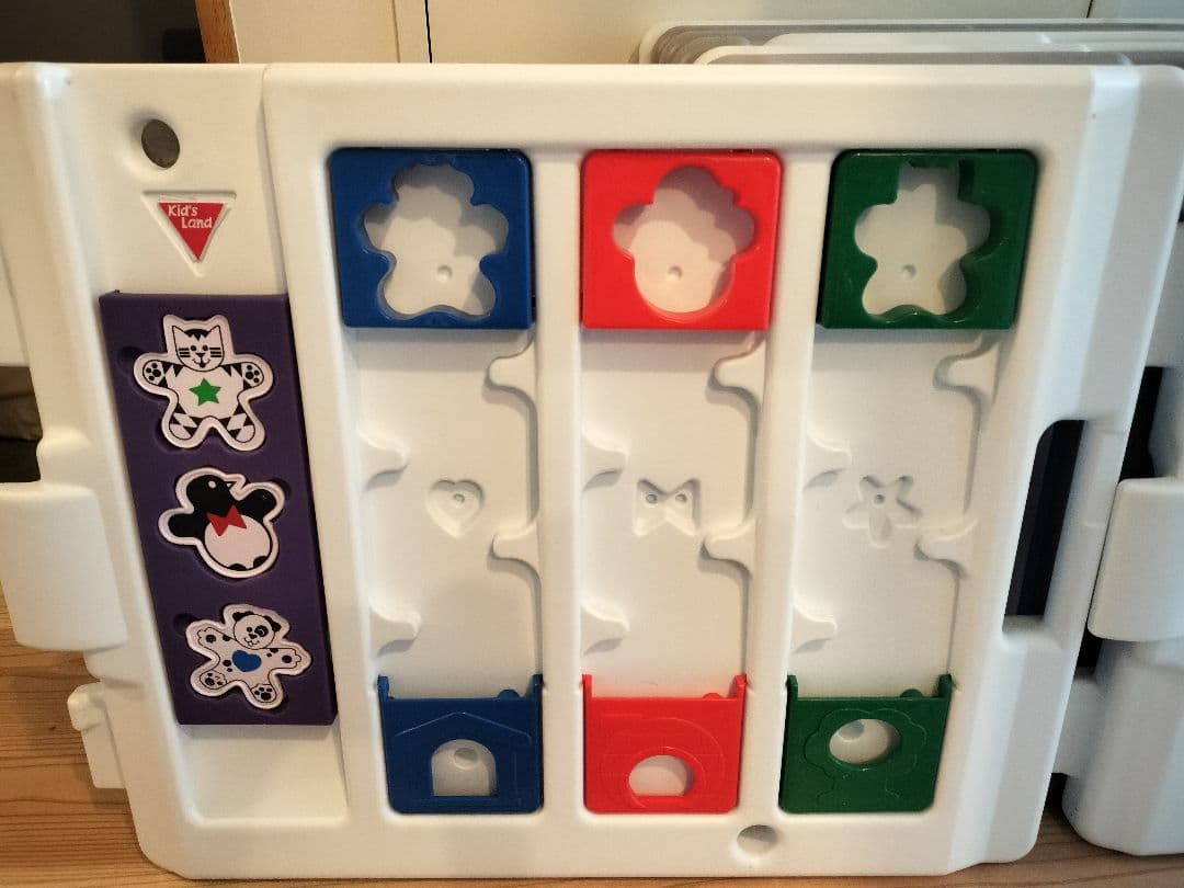 【日本育児】ベビーサークル 8枚セット　ミュージカルキッズランドDX