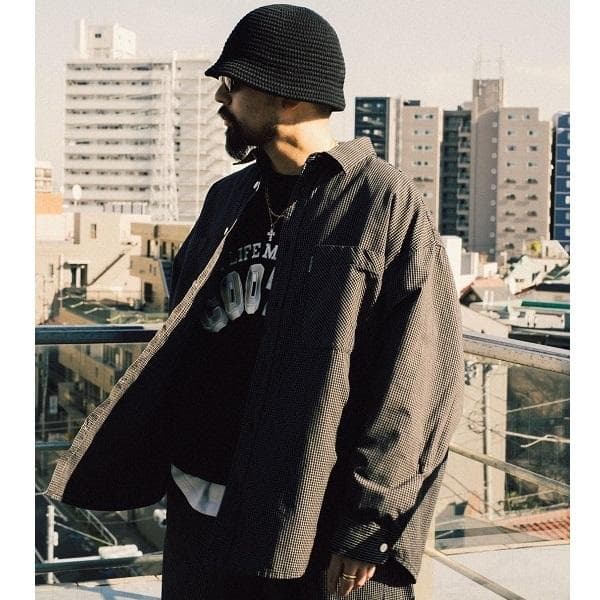 極美品 24ss COOTIE ニット クラッシャーハット ブラックF タグ付属