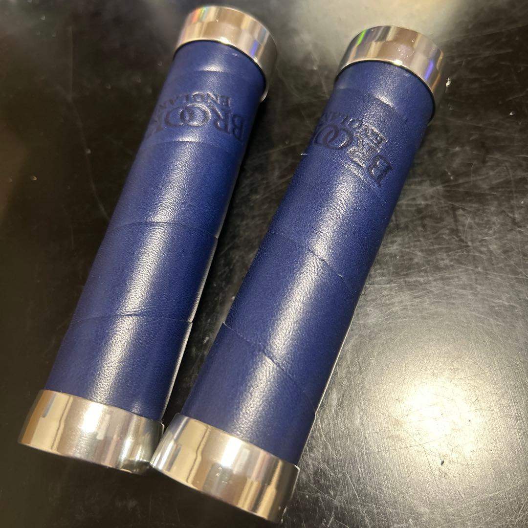 【未使用品】BROOKSブルックス スレンダーレザーグリップ 130mm