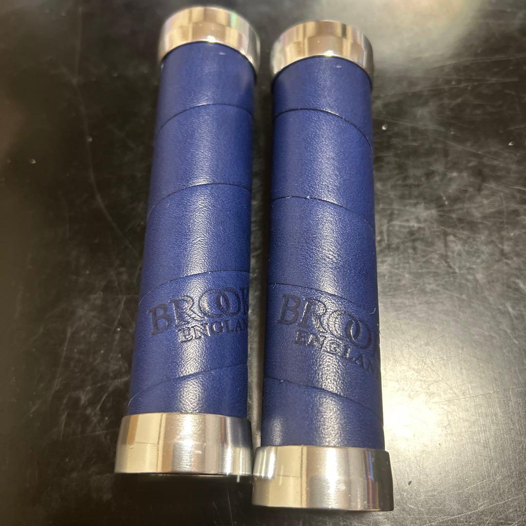 【未使用品】BROOKSブルックス スレンダーレザーグリップ 130mm