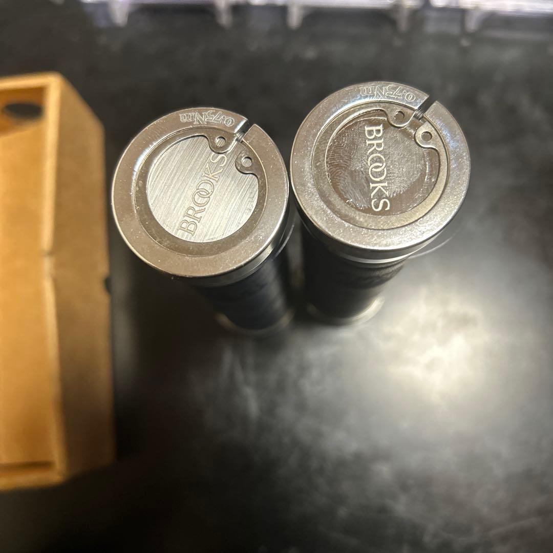 【未使用品】BROOKSブルックス スレンダーレザーグリップ 130mm