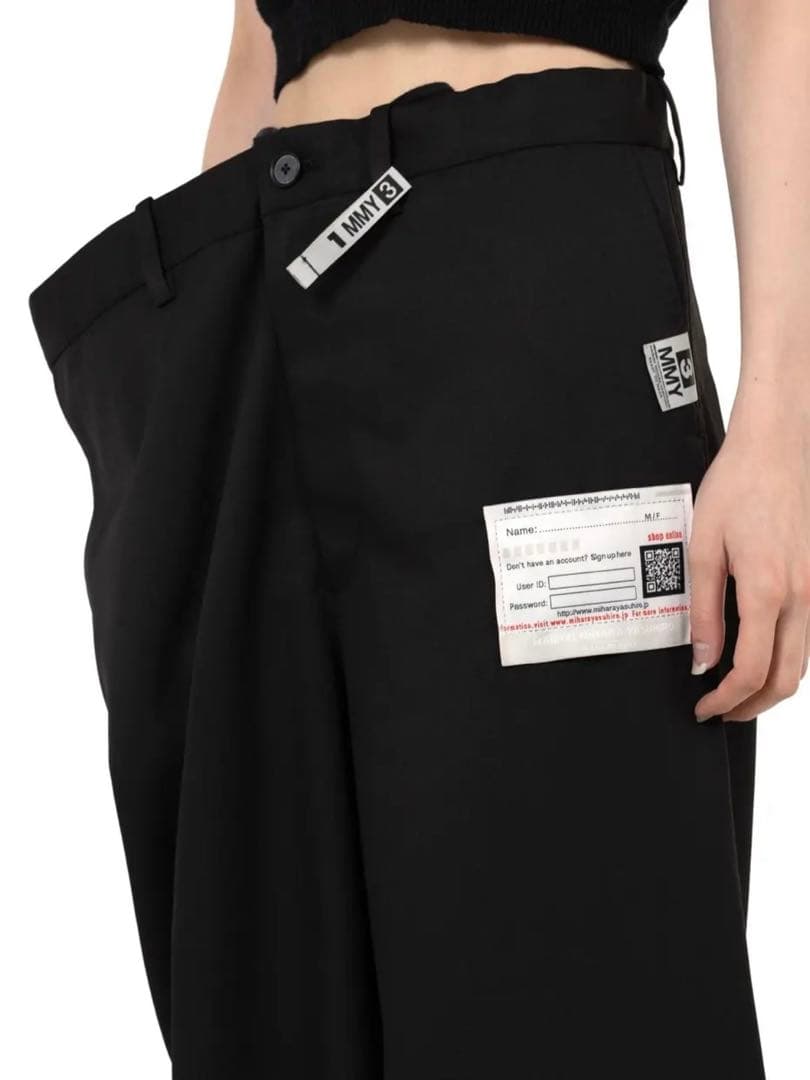 【25AW】Maison MIHARA YASUHIROミハラヤ スヒロ パンツ