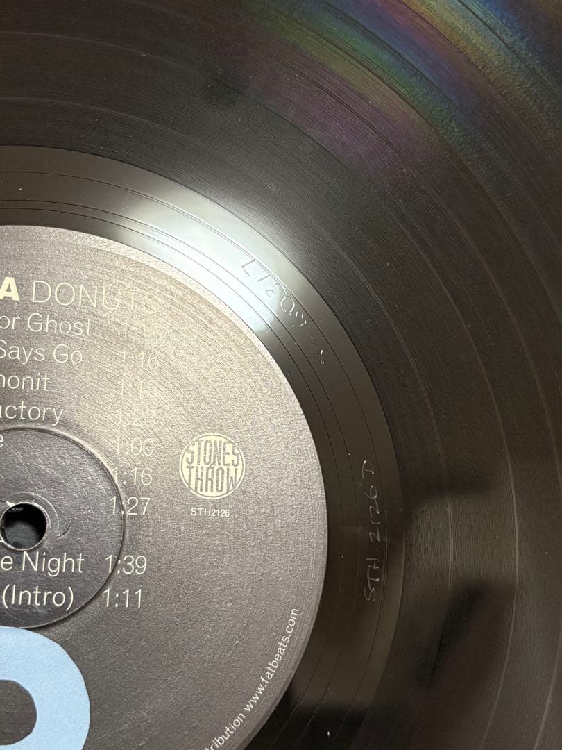 J Dilla/DONUTS/US ORIGINAL レコード