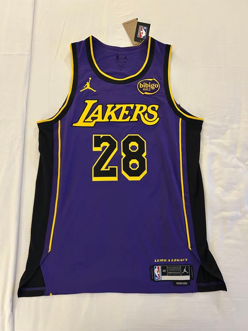 八村塁 28番 オーセンティックジャージ